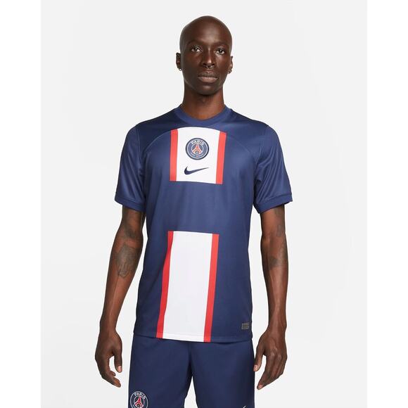 NWT Nike Paris‎ Saint-Germain PSG Home Stadium Soccer Jersey Men's Size Large